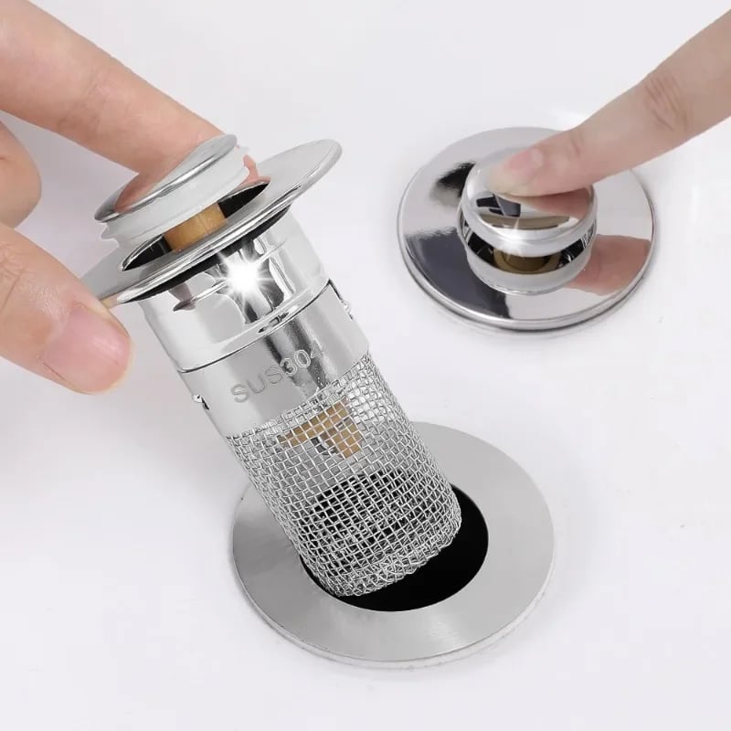 ๐ BUY 1 GET 1 FREE: Universal Sink Filter Stops Messy Clogs