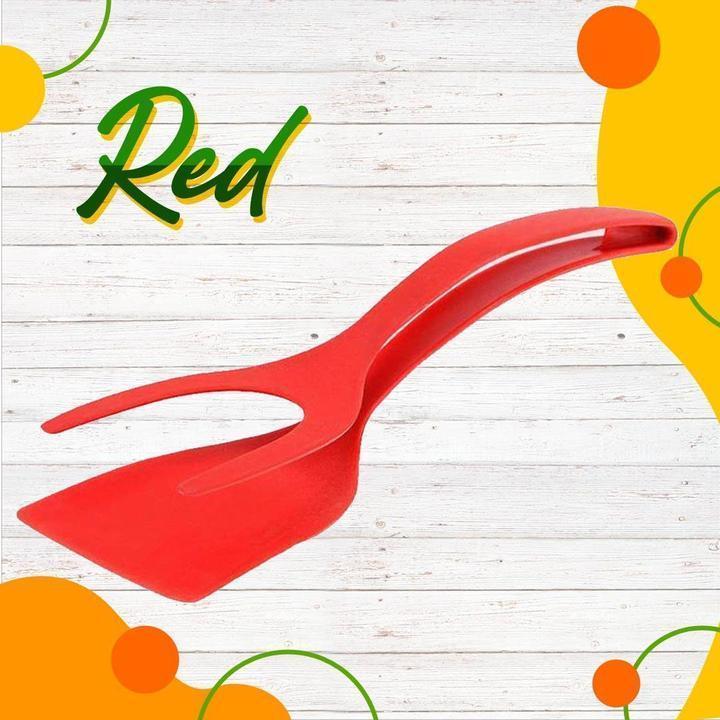 🔥🔥🔥50% OFF -Silicone 2-in-1 Grip and Flip Kitchen Tongs – Heat Resistant & Scratch Free
