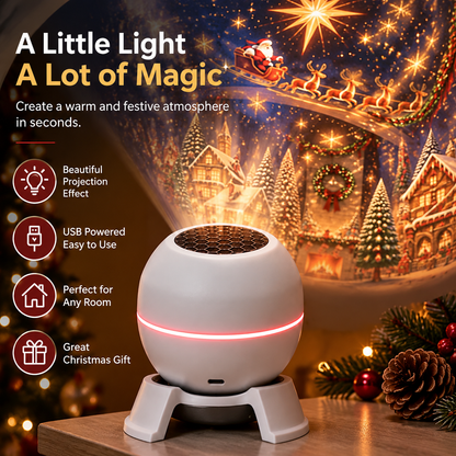 ✨Holiday Magic Projector – Light Up Halloween & Christmas