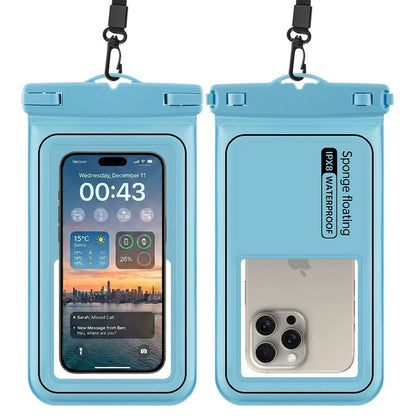 Floating Waterproof Phone Pouch – Touchscreen Dry Case for Beach, Pool & Boat Trips