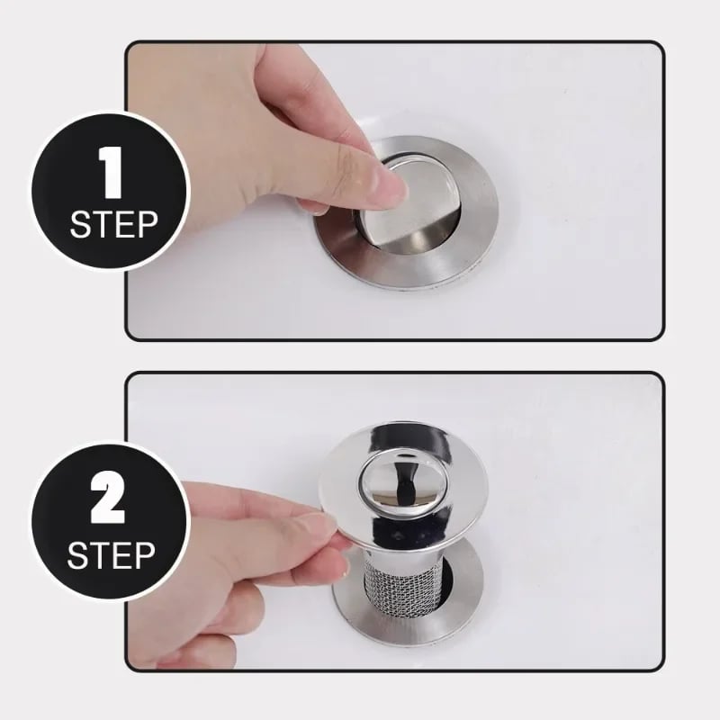 🎁 BUY 1 GET 1 FREE: Universal Sink Filter Stops Messy Clogs