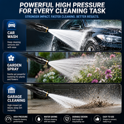 🔥Limited-time event, buy more get more free.🔥 - Home High-Pressure Car Wash Water Gun-1
