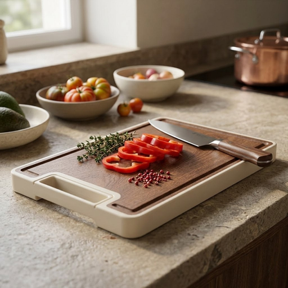 Professional Dual-Material Cutting Board