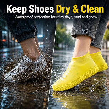Pro-Grade Wear-Resistant Waterproof Shoe Covers (Reinforced Silicone)-1