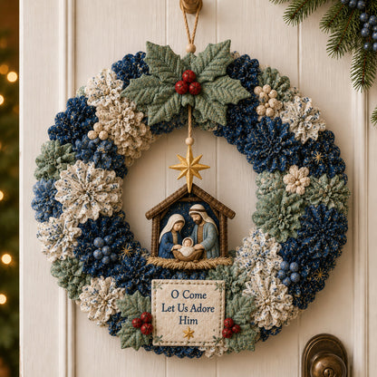 🔥 50% OFF Today – Easy 3D Christmas Wreath DIY Kit