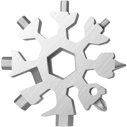 18-In-1 Multi-Functional Snowflake Wrench
