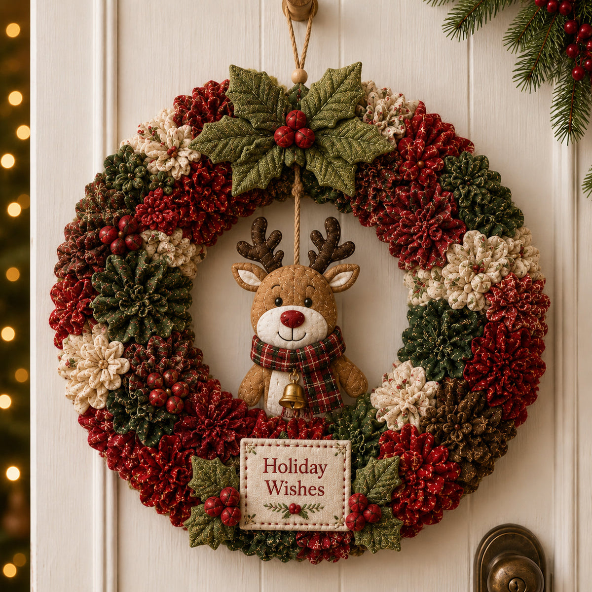 🔥 50% OFF Today – Easy 3D Christmas Wreath DIY Kit