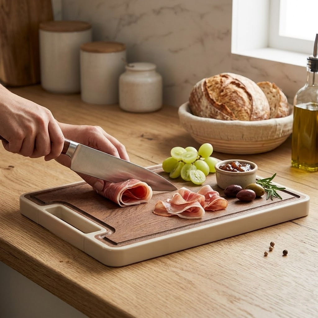 Professional Dual-Material Cutting Board
