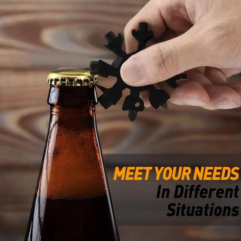 18-In-1 Multi-Functional Snowflake Wrench