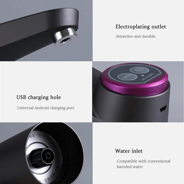🔥 Limited-Time 50% OFF: Smart Rechargeable Water Pump – 600ml Auto-Stop, Continuous Flow & Long Battery Life-1
