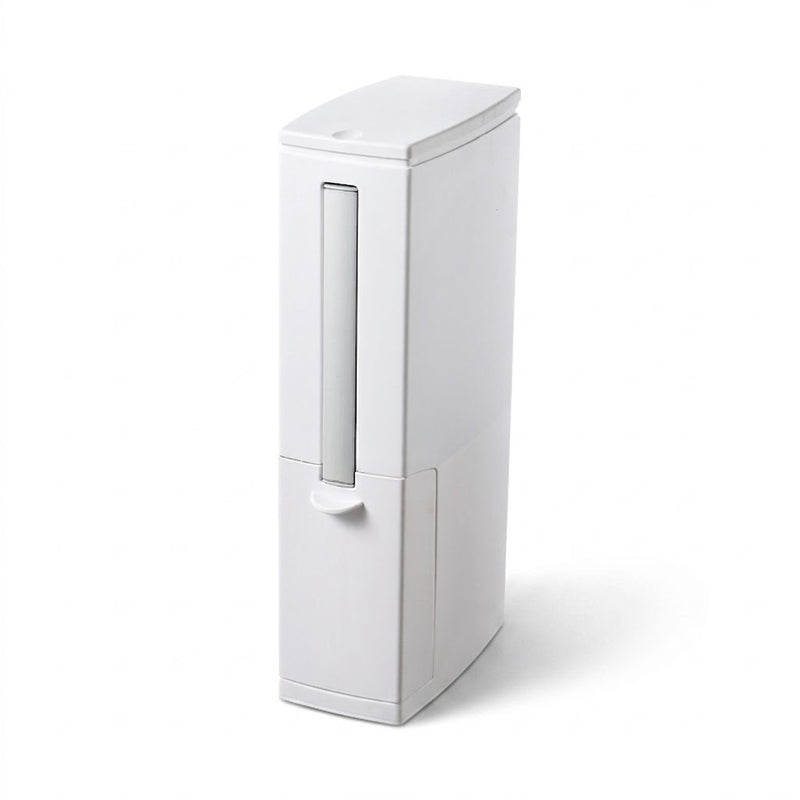 Multi-Functional Narrow Waste Bin and Toilet Brush Set