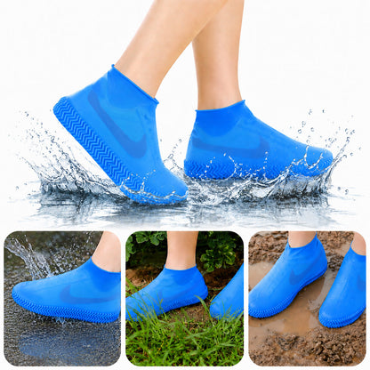 Pro-Grade Wear-Resistant Waterproof Shoe Covers (Reinforced Silicone)-1