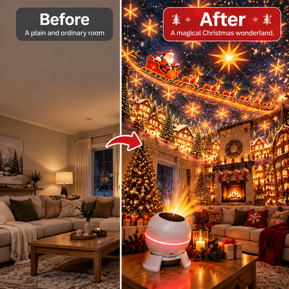 ✨Holiday Magic Projector – Light Up Halloween & Christmas