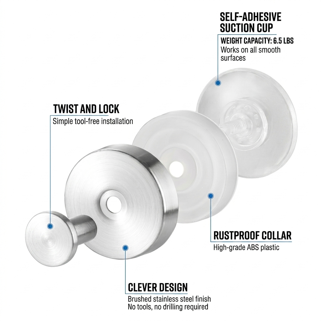 Stainless Steel Suction Hooks（copy3）