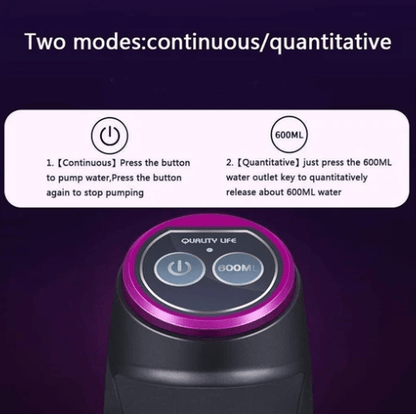 🔥 Limited-Time 50% OFF: Smart Rechargeable Water Pump – 600ml Auto-Stop, Continuous Flow & Long Battery Life-1