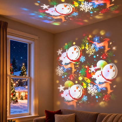 ✨Holiday Magic Projector – Light Up Halloween & Christmas