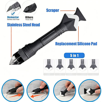 🔥 Last day Buy 1 Get 1 Free｜This 3-in-1 Tool Makes Caulking Easy For Anyone-1