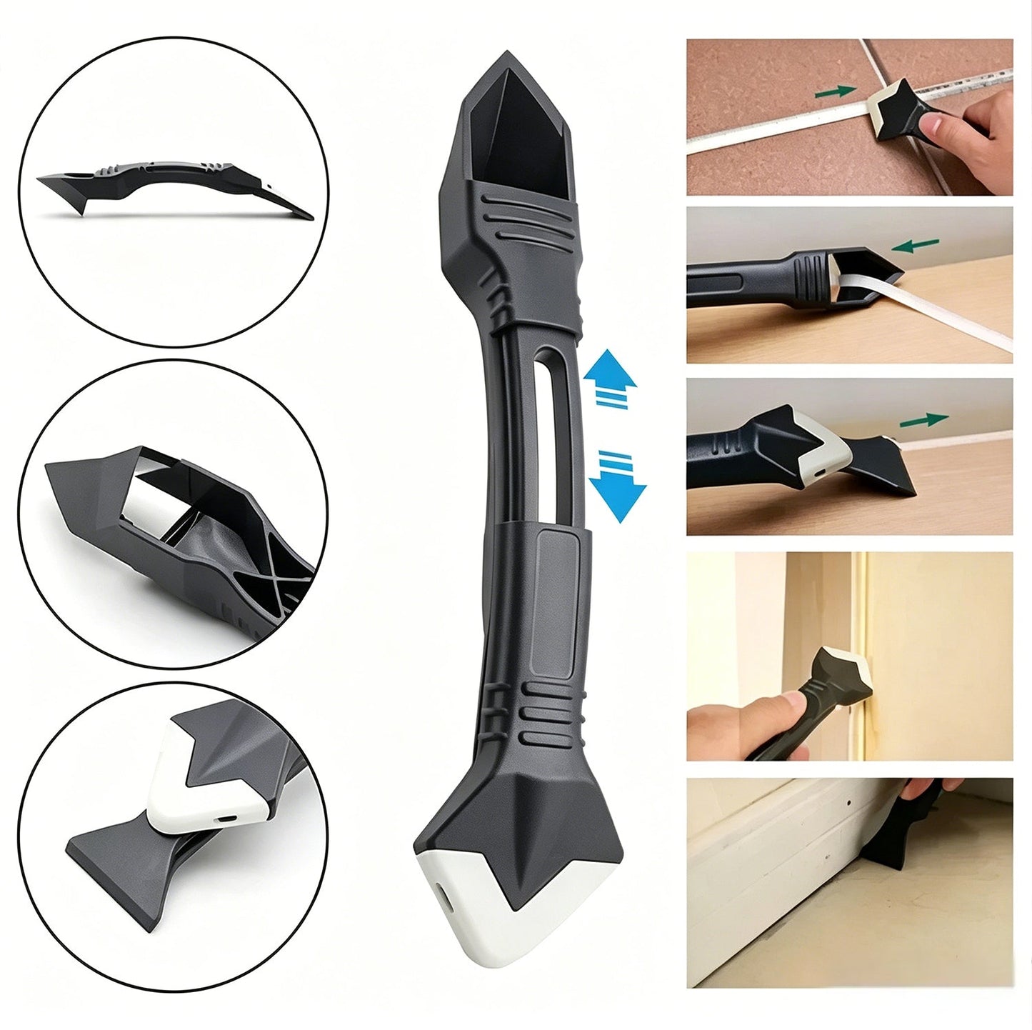 🔥 Last day Buy 1 Get 1 Free｜This 3-in-1 Tool Makes Caulking Easy For Anyone-1