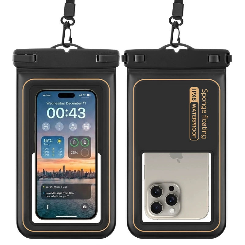 Floating Waterproof Phone Pouch – Touchscreen Dry Case for Beach, Pool & Boat Trips