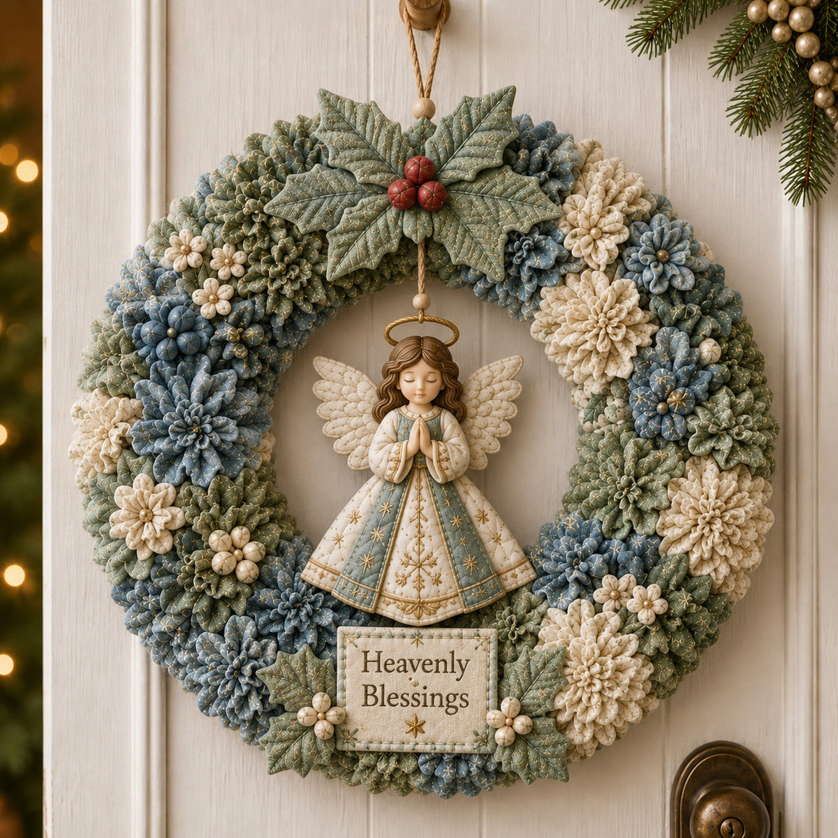 🔥 50% OFF Today – Easy 3D Christmas Wreath DIY Kit