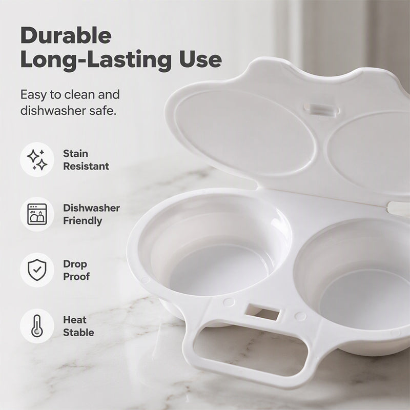 BOGO FREE – 2-Egg Microwave Poacher-1